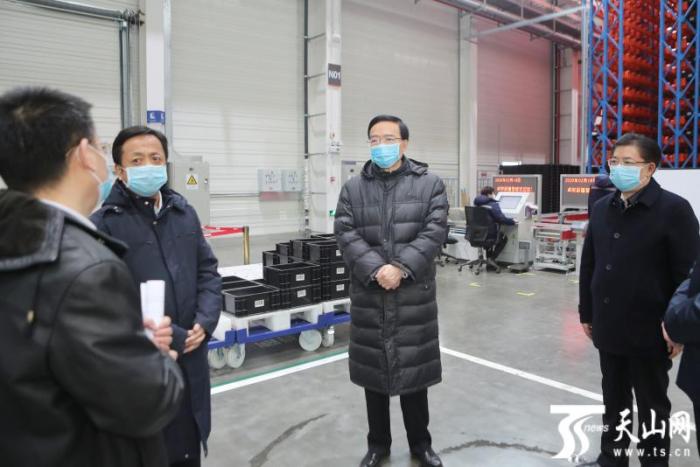 陈全国在乌鲁木齐市调研企业复工复产工作
