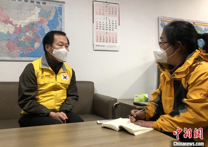 韩国驻武汉副总领事李光镐：“‘邻居’遇到困难，我们理应守望相助”
