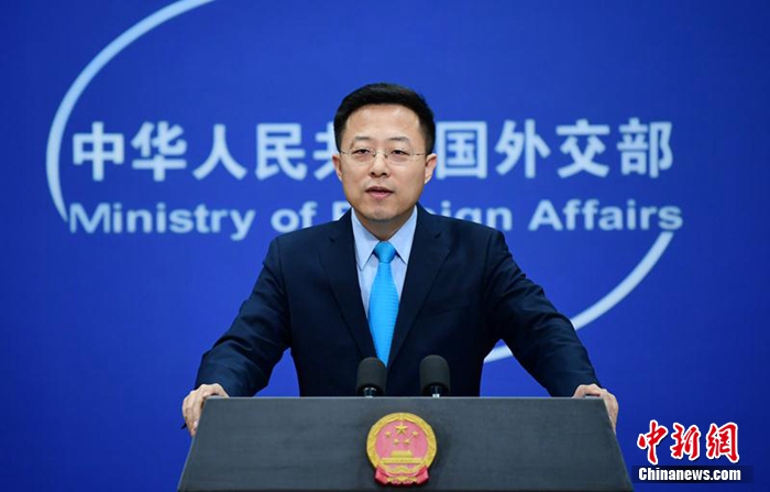 外交部新任发言人赵立坚。