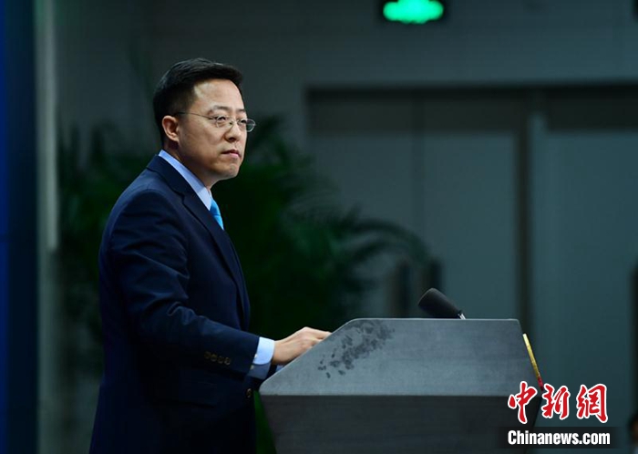 外交部新任发言人赵立坚。