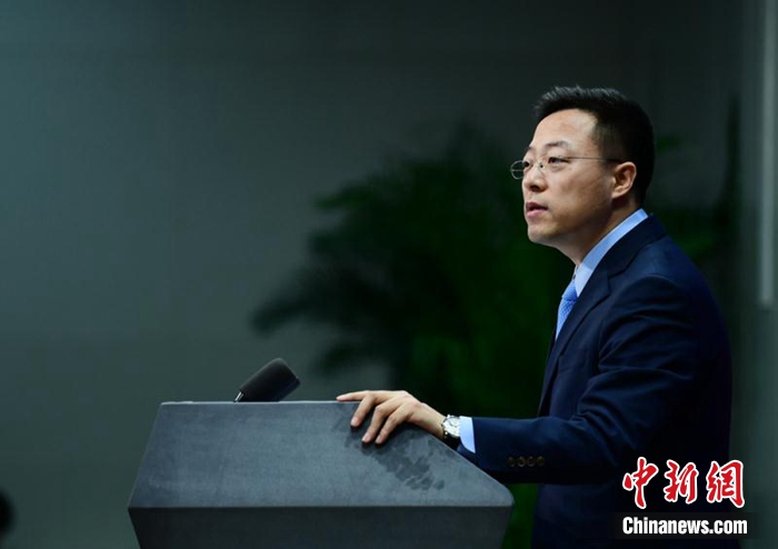 外交部发言人赵立坚。