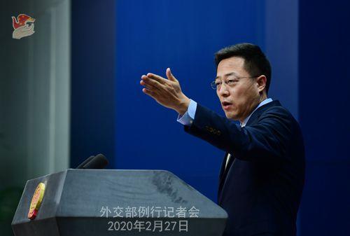 外交部就杨洁篪将访日、韩国日本新冠肺炎疫情等答问