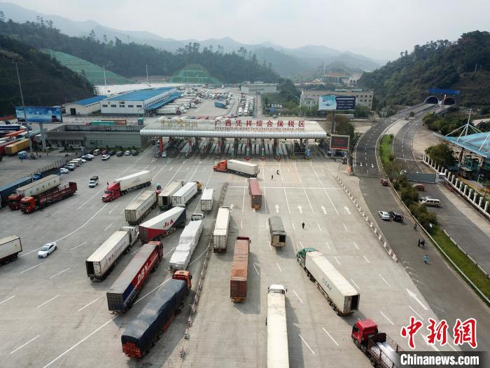 广西边民互市贸易点全面恢复运营