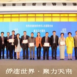 欧洲华侨华人社团联合会成立三十周年庆典活动