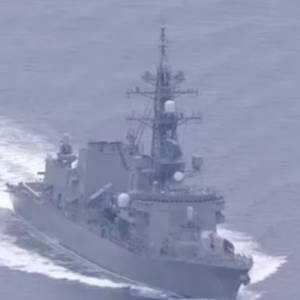 日本海上自卫队与四国海军在南海举行联合演习