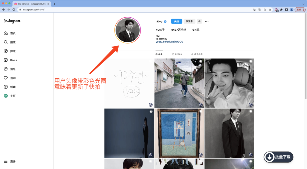 电脑怎么下载Instagram图片视频？
