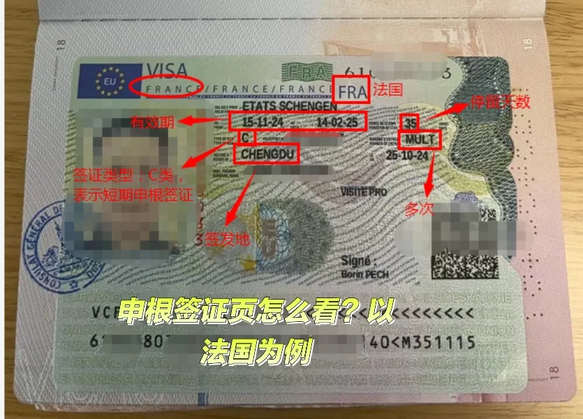 法国短期旅游签证须知